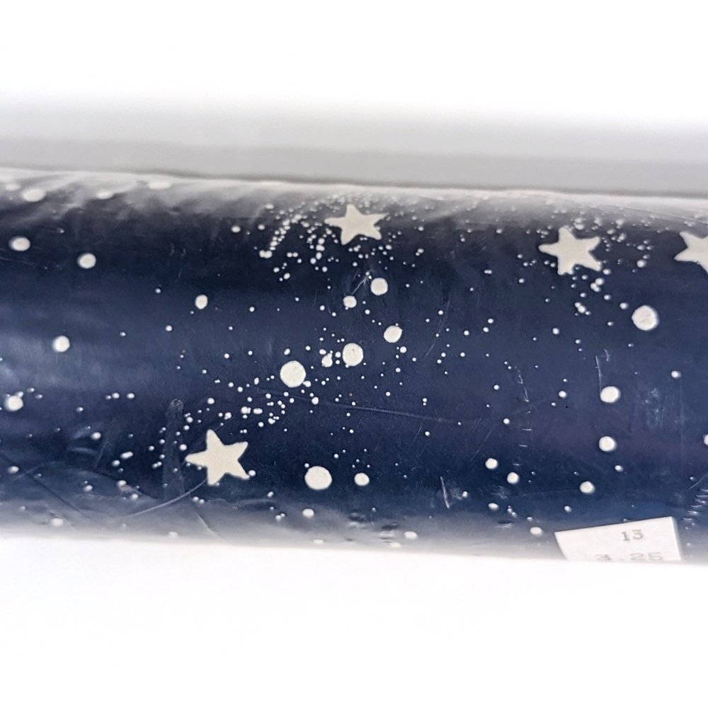 Vintage 80s 90s Outer Space Wallpaper Border by IMPERIAL Wallcovering